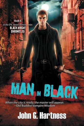 Couverture du livre « Man in black » de Hartness John G. aux éditions Bellebooks