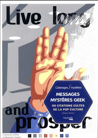 Couverture du livre « Messages mystères geek » de Jeremy Mariez aux éditions Hachette Pratique