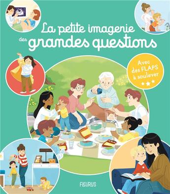 Couverture du livre « La petite imagerie des grandes questions » de  aux éditions Fleurus