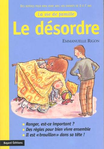 Couverture du livre « Desordre » de  aux éditions Bayard