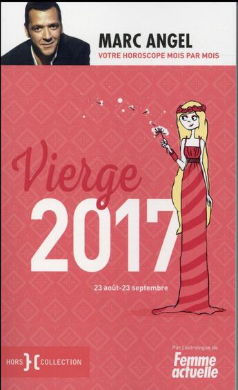 Couverture du livre « Vierge (édition 2017) » de Marc Angel aux éditions Hors Collection