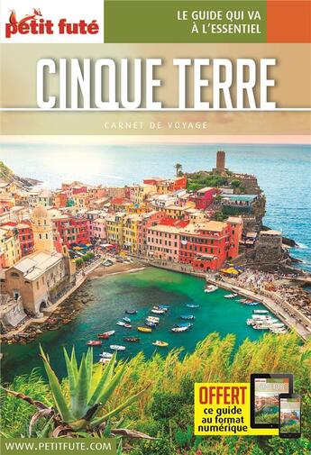 Couverture du livre « GUIDE PETIT FUTE ; CARNETS DE VOYAGE ; Cinqueterre (édition 2019) » de  aux éditions Le Petit Fute