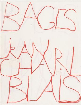 Couverture du livre « Jean-Charles Blais : Bages » de  aux éditions Bernard Chauveau