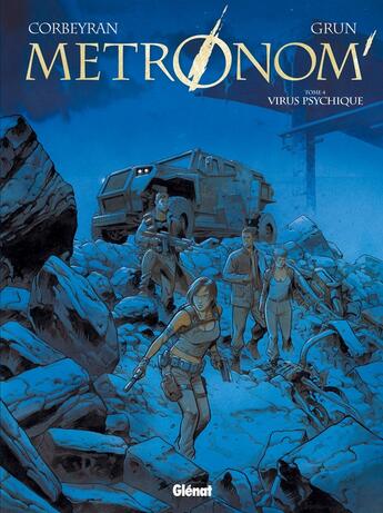 Couverture du livre « Metronom' Tome 4 : virus psychique » de Eric Corbeyran et Grün aux éditions Glenat