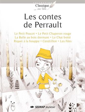 Couverture du livre « Contes de perrault - 10 romans + fichier » de  aux éditions Sedrap