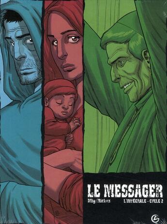 Couverture du livre « Le messager ; écrin cycle 2 ; Tome 4 à Tome 6 » de Richez Herve et Mig aux éditions Bamboo