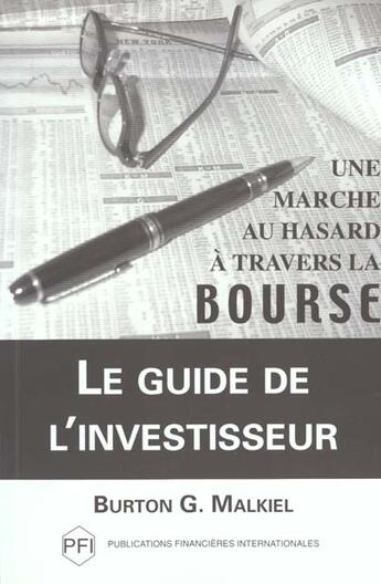 Couverture du livre « Gagner en bourse ; une marche au hasard dans Wall Street » de Burion-G Makiel aux éditions Arnaud Franel