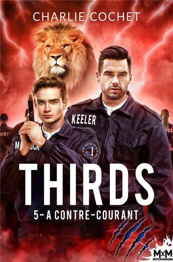 Couverture du livre « À contre-courant : Thirds, T5 » de Charlie Cochet aux éditions Mxm Bookmark