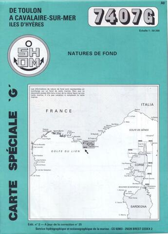 Couverture du livre « 7407g toulon a cavalaire sur mer » de  aux éditions Epshom