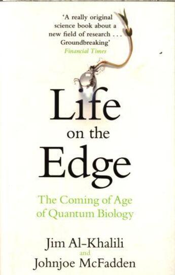 Couverture du livre « LIFE ON THE EDGE » de Jim Al-Khalili aux éditions Black Swan