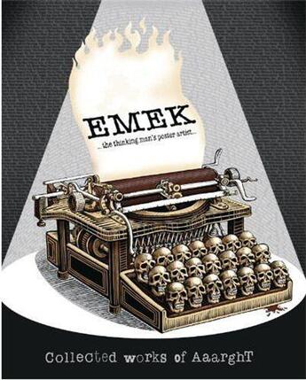 Couverture du livre « Emek the thinking man's poster artist » de Golan Emek aux éditions Gingko Press