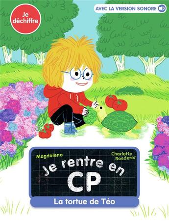 Couverture du livre « Je rentre en CP -25- Je rentre en CP - 25 - La tortue de Téo » de Magdalena/Roederer aux éditions Pere Castor