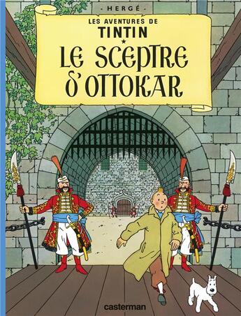 Couverture du livre « Les aventures de Tintin Tome 8 : le sceptre d'Ottokar » de Herge aux éditions Casterman