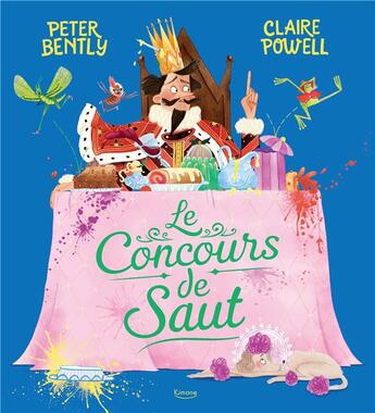 Couverture du livre « Le concours de saut » de Peter Bently et Claire Powell aux éditions Kimane