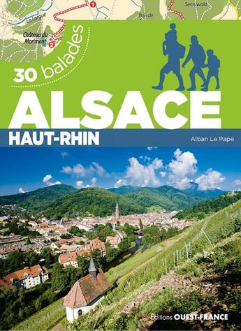 Couverture du livre « Alsace : Haut-Rhin » de Alban Le Pape aux éditions Ouest France