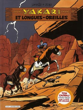 Couverture du livre « Yakari t.27 : Yakari et Longues-Oreilles » de Derib et Job aux éditions Lombard