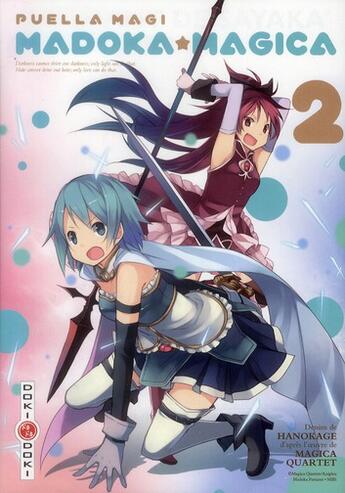 Couverture du livre « Puella magi - madoka magica t.2 » de Magica Quartet et Hanokage aux éditions Bamboo