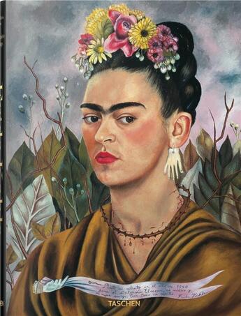 Couverture du livre « Frida Kahlo : tout l'oeuvre peint » de Andrea Kettenmann aux éditions Taschen