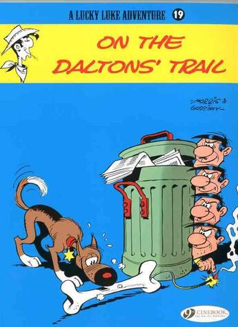 Couverture du livre « Lucky Luke t.19 : on the dalton's trail » de Rene Goscinny et Morris aux éditions Cinebook