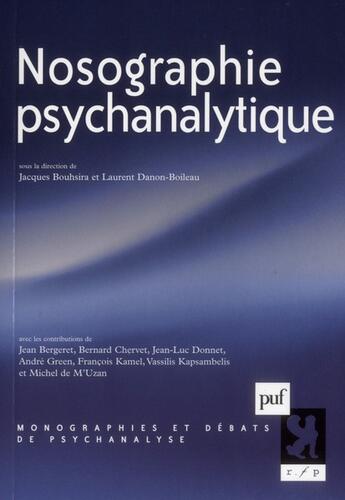 Couverture du livre « Nosographie psychanalytique » de  aux éditions Puf