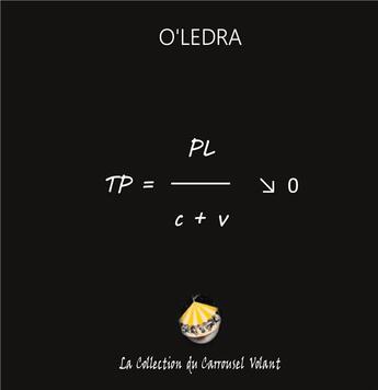 Couverture du livre « Tp = pl / c + v -> 0 » de O'Ledra aux éditions Books On Demand