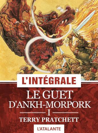 Couverture du livre « Le guet d'Ankh-Morpork t.1 ; l'intégrale » de Terry Pratchett aux éditions L'atalante