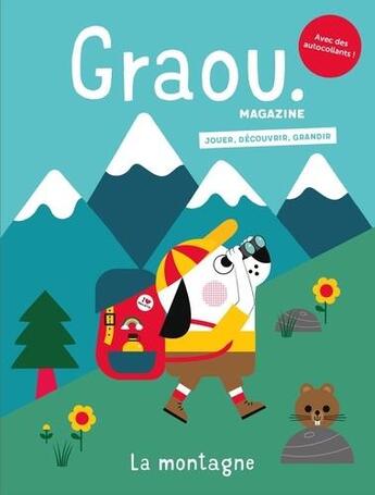 Couverture du livre « Graou n 24 - la montagne - juin juillet 2021 » de Jeremie/Eva/Gwe aux éditions Maison Georges