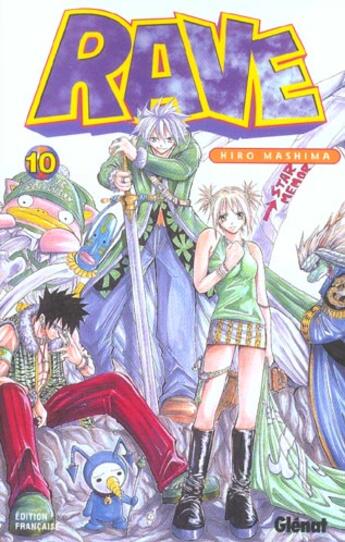 Couverture du livre « Rave - Tome 10 » de Hiro Mashima aux éditions Glenat