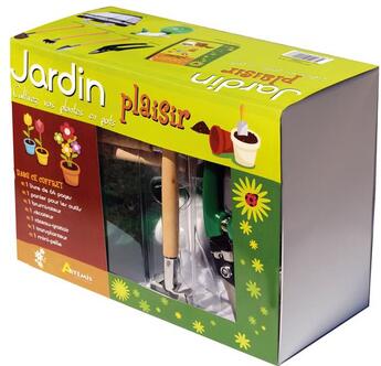 Couverture du livre « Jardin plaisir ; coffret » de  aux éditions Artemis