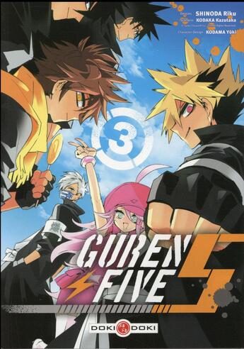 Couverture du livre « Guren five Tome 3 » de Yuki Kodama aux éditions Bamboo