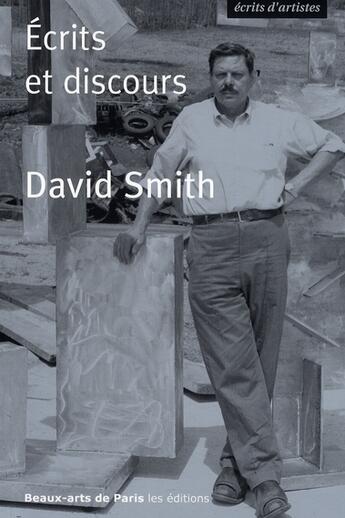 Couverture du livre « David Smith » de David Smith aux éditions Ensba