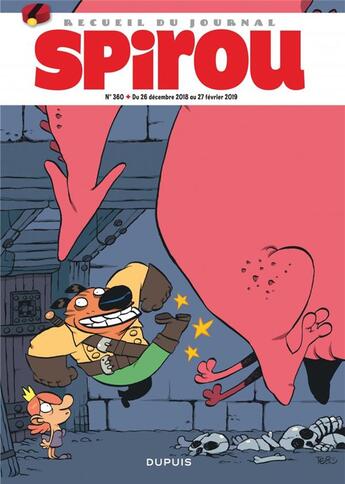 Couverture du livre « Recueil Spirou n.360 » de  aux éditions Dupuis