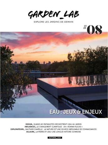 Couverture du livre « Eau : jeux et enjeux » de  aux éditions La Fabrique De Jardin