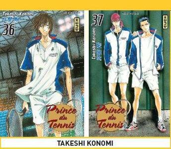 Couverture du livre « Prince du tennis ; Tome 36 et 37 » de Takeshi Konomi aux éditions Kana