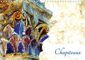 Couverture du livre « Chapiteaux (Calendrier mural 2020 DIN A4 horizontal) ; Chapiteaux de l'abbatiale de Conques (Calendrier mensuel, 14 Pages ) » de Patrice Thebault aux éditions Calvendo