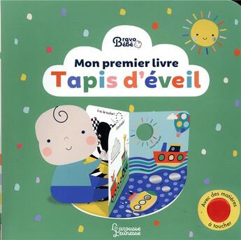 Couverture du livre « Mon premier livre tapis d'eveil » de Lemon Ribbon Studio aux éditions Larousse