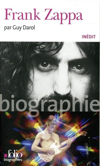 Couverture du livre « Frank Zappa » de Guy Darol aux éditions Folio