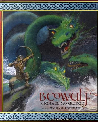 Couverture du livre « Beowulf » de Michael Morpurgo aux éditions Gallimard-jeunesse