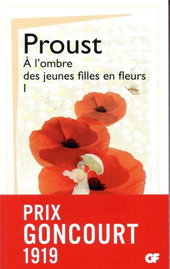 Couverture du livre « À la recherche du temps perdu Tome 2 : à l'ombre des jeunes filles en fleurs Tome 1 » de Marcel Proust aux éditions Flammarion