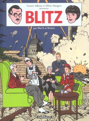 Couverture du livre « Albany : blitz » de Francois Riviere et Arnaud Floc'H aux éditions Dargaud