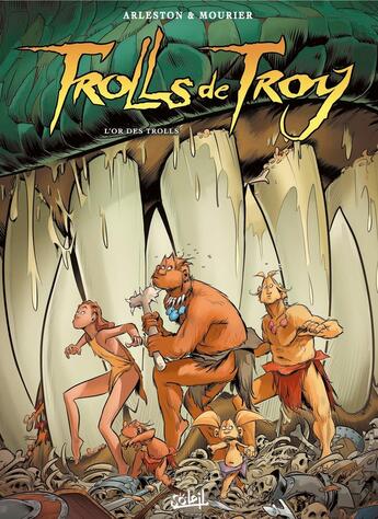 Couverture du livre « Trolls de Troy Tome 21 : l'or des trolls » de Christophe Arleston et Jean-Louis Mourier aux éditions Soleil