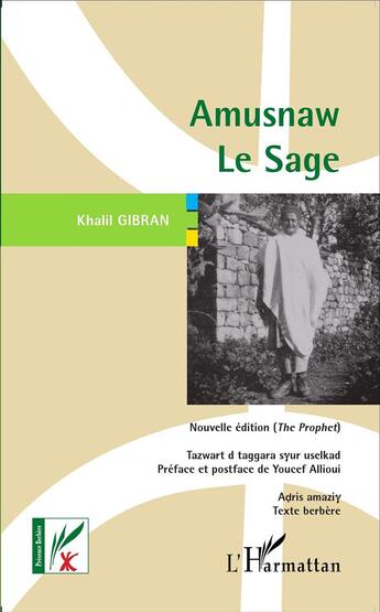 Couverture du livre « Amusnaw le sage » de Khalil Gibran aux éditions L'harmattan