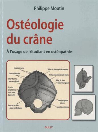 Couverture du livre « Ostéologie du crâne » de Philippe Moutin aux éditions Sully