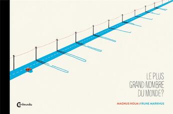 Couverture du livre « Le plus grand nombre du monde » de Magnus Holm et Rune Markhus aux éditions Cambourakis