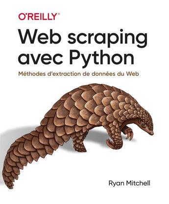 Couverture du livre « Web scraping avec Python » de Ryan Mitchell aux éditions First Interactive