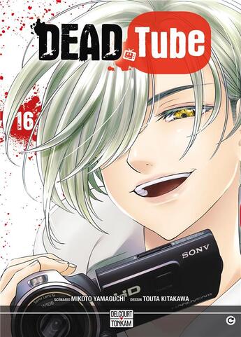 Couverture du livre « Dead tube Tome 16 » de Touta Kitakawa et Mikoto Yamaguchi aux éditions Delcourt