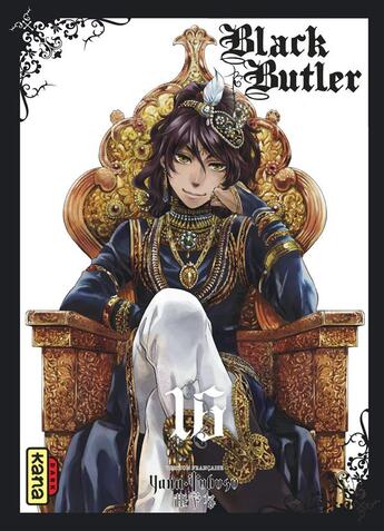 Couverture du livre « Black butler Tome 16 » de Yana Toboso aux éditions Kana