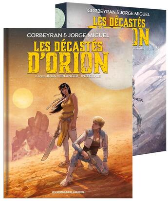 Couverture du livre « Les décastés d'Orion ; coffret Intégrale t.1 et t.2 » de Jorge Miguel et Eric Cobeyran aux éditions Humanoides Associes