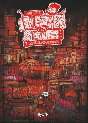 Couverture du livre « Bledard sur Seine Tome 1 ; le bâtisseur de nuages » de Leni Malki aux éditions Michel Lafon