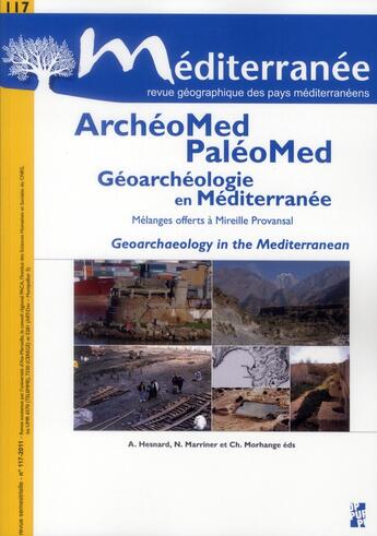 Couverture du livre « MEDITERRANEE » de Hesnard A/Marri aux éditions Pu De Provence